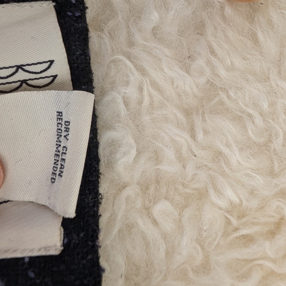 BB DAKOTA RUFFLE BLACK MINI SKIRT SIZE 10 - Picture 6 of 6